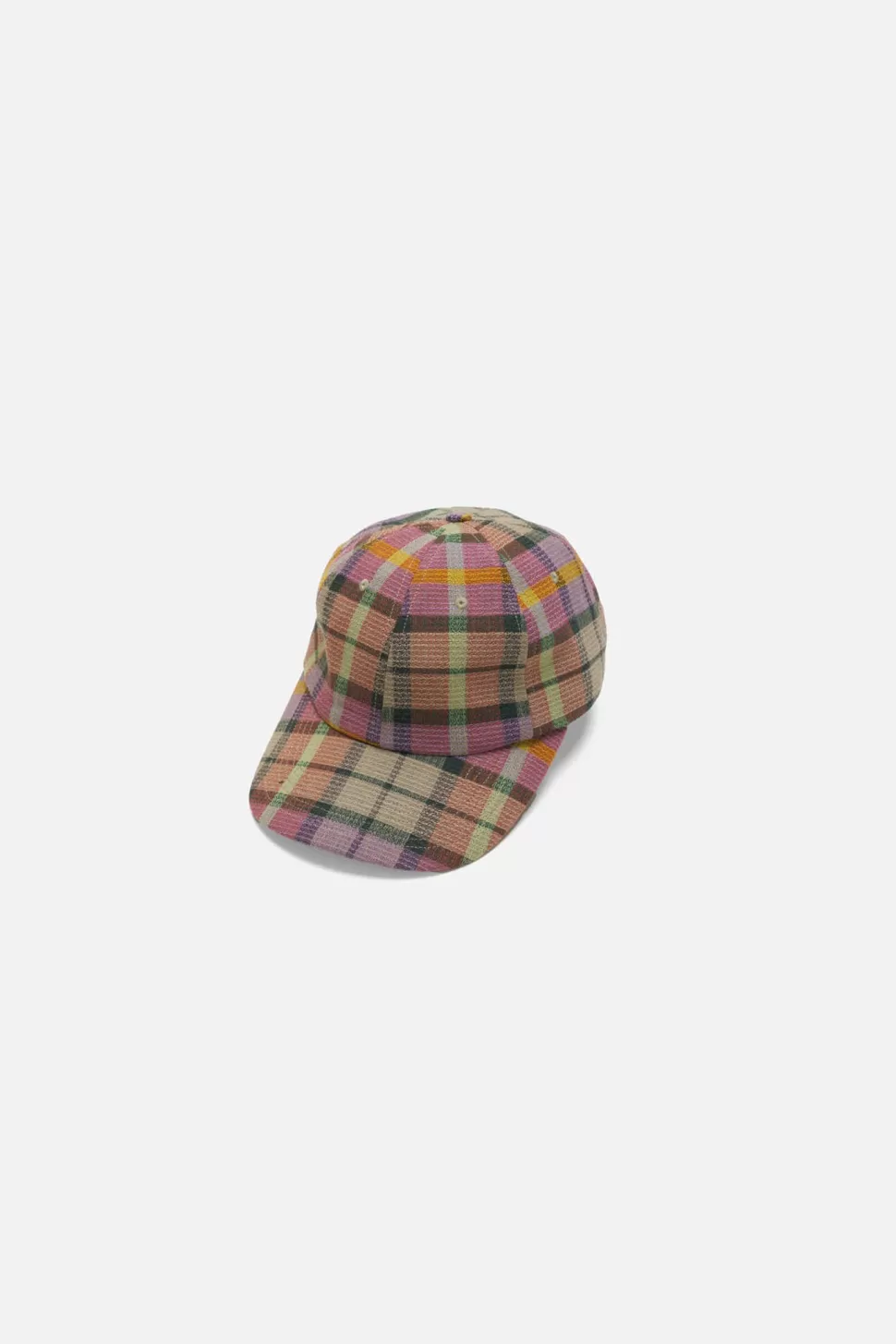 The Elder Statesman Burnout Plaid Cap BurnoutPlaid Sale