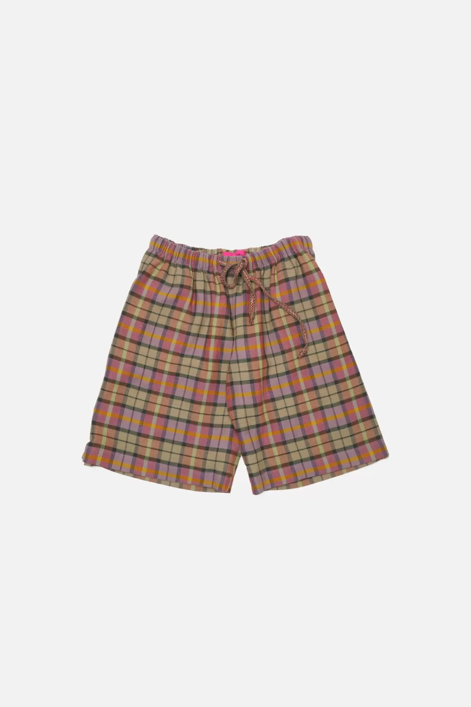 The Elder Statesman Burnout Plaid Raver Short BurnoutPlaid Outlet