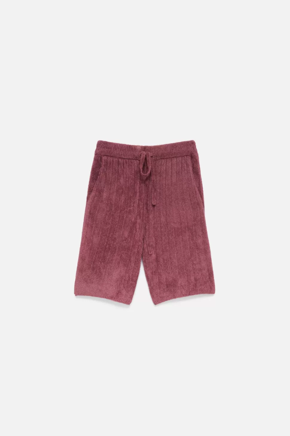 The Elder Statesman Chenille Rib Short Napa Discount