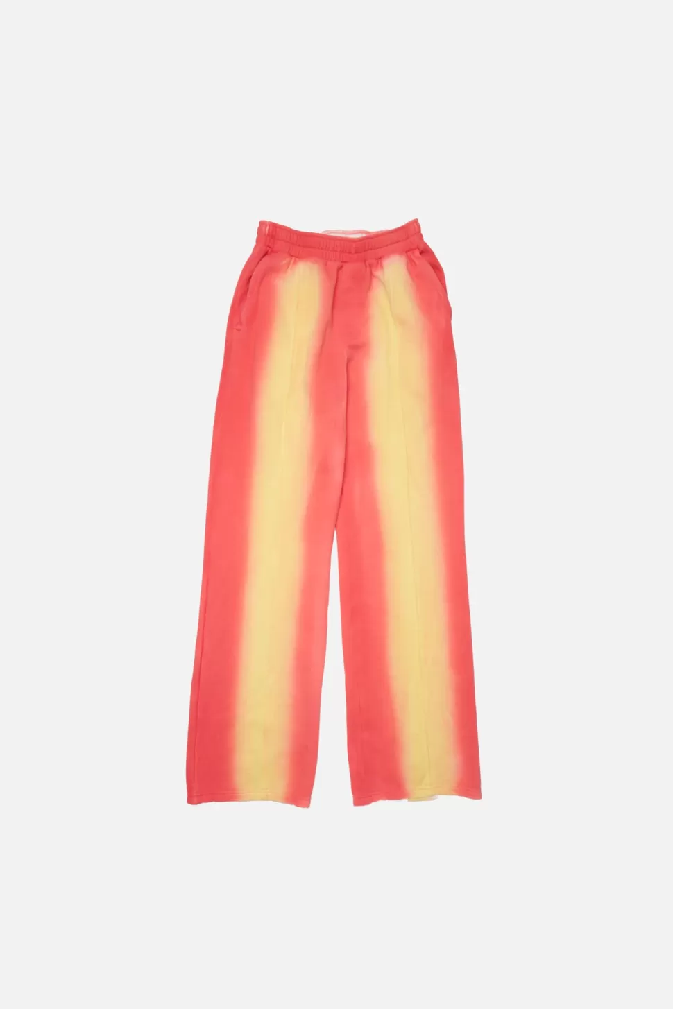 The Elder Statesman Daily Spray Women's Sweatpant FieryCoral&Wasabi Outlet