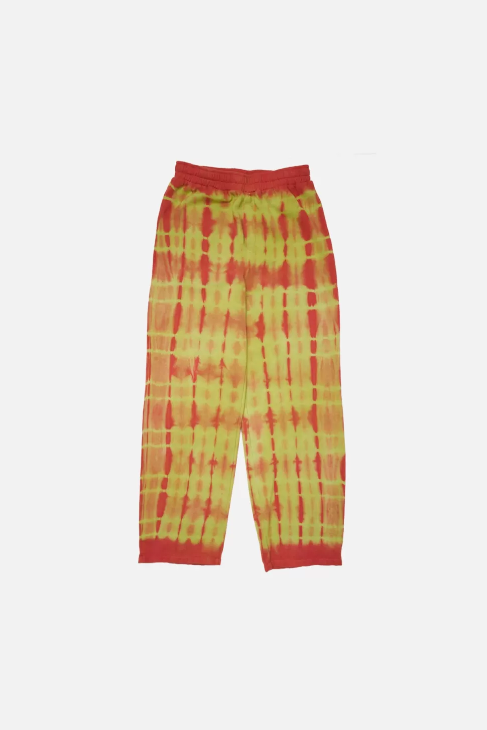 The Elder Statesman Daily Zuzu Dye Sweatpant Wasabi&FieryCoral Online