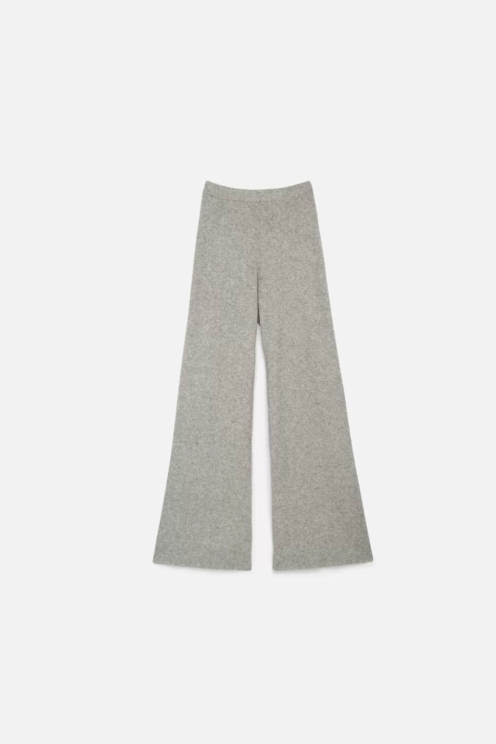 The Elder Statesman Delicash Women's Flare Pant Lightgrey Discount