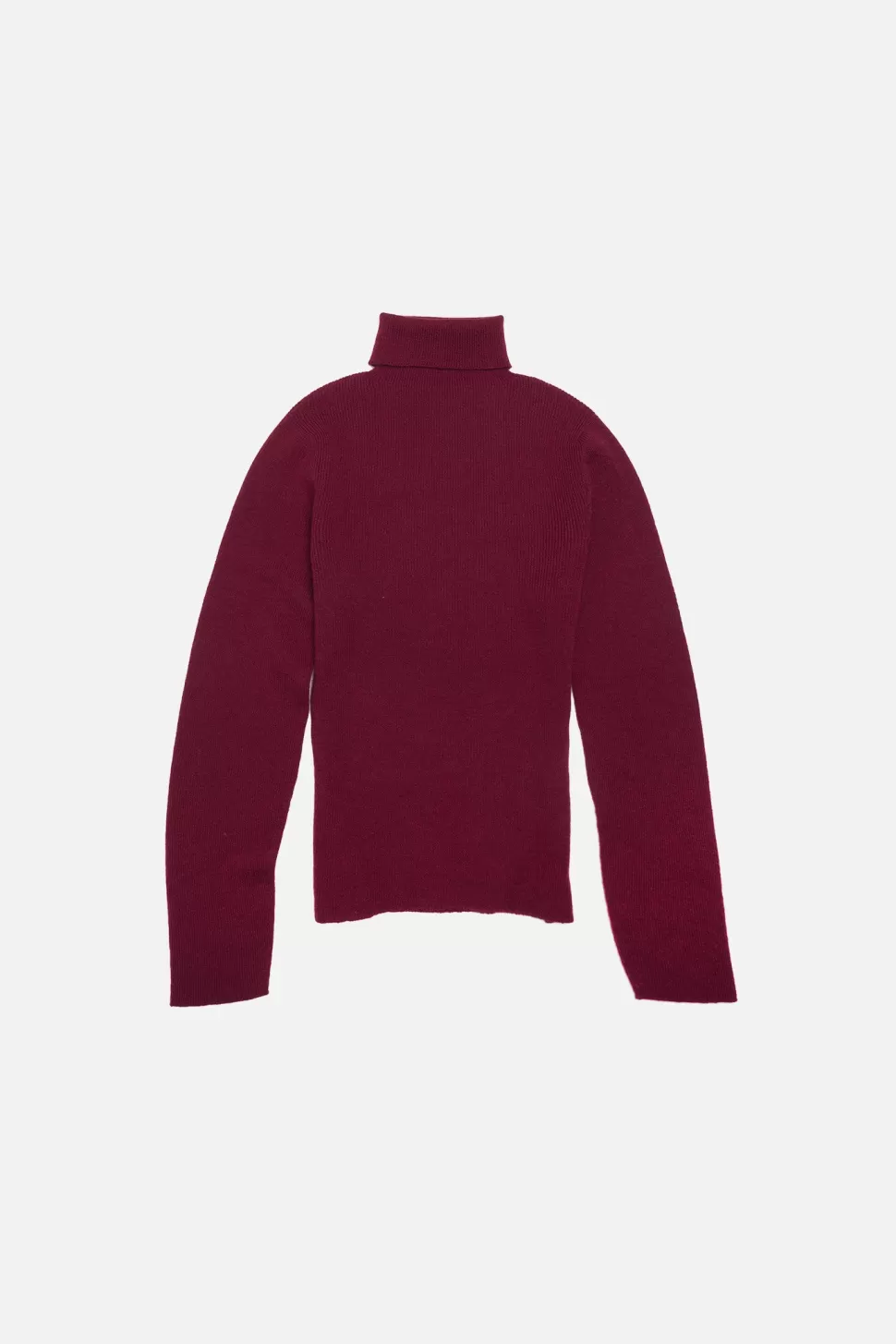 The Elder Statesman Delicash Women's Turtleneck Merlot Best