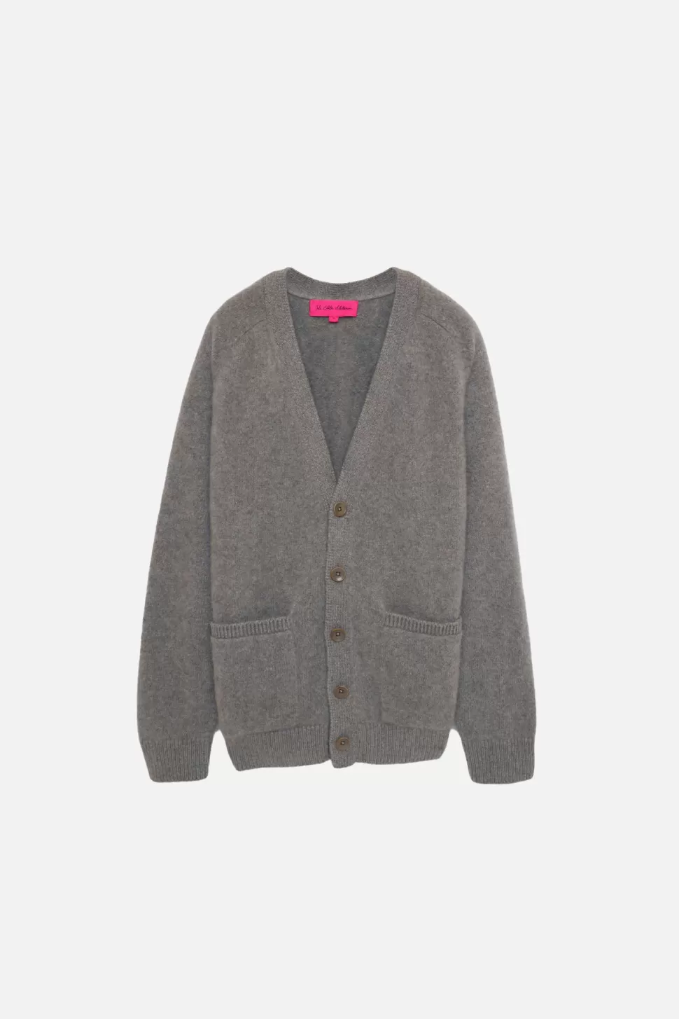 The Elder Statesman Heavy Cardigan Lightgrey Fashion