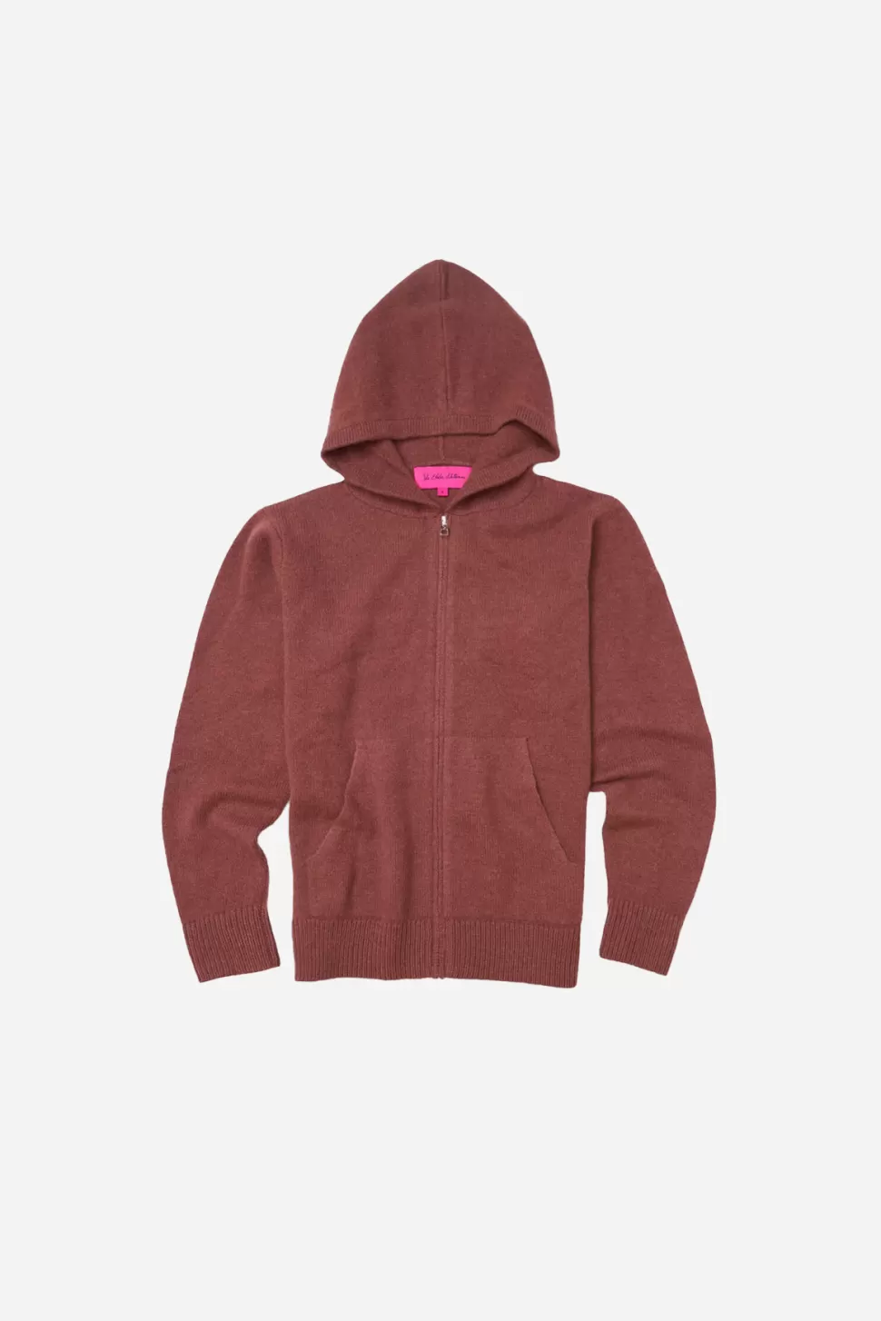 The Elder Statesman Heavy Zip Hoodie Hickory Outlet