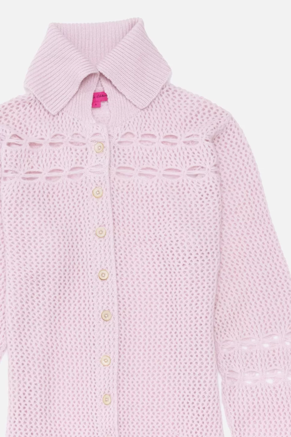 The Elder Statesman Hr Button-Up Dress Babypink Fashion