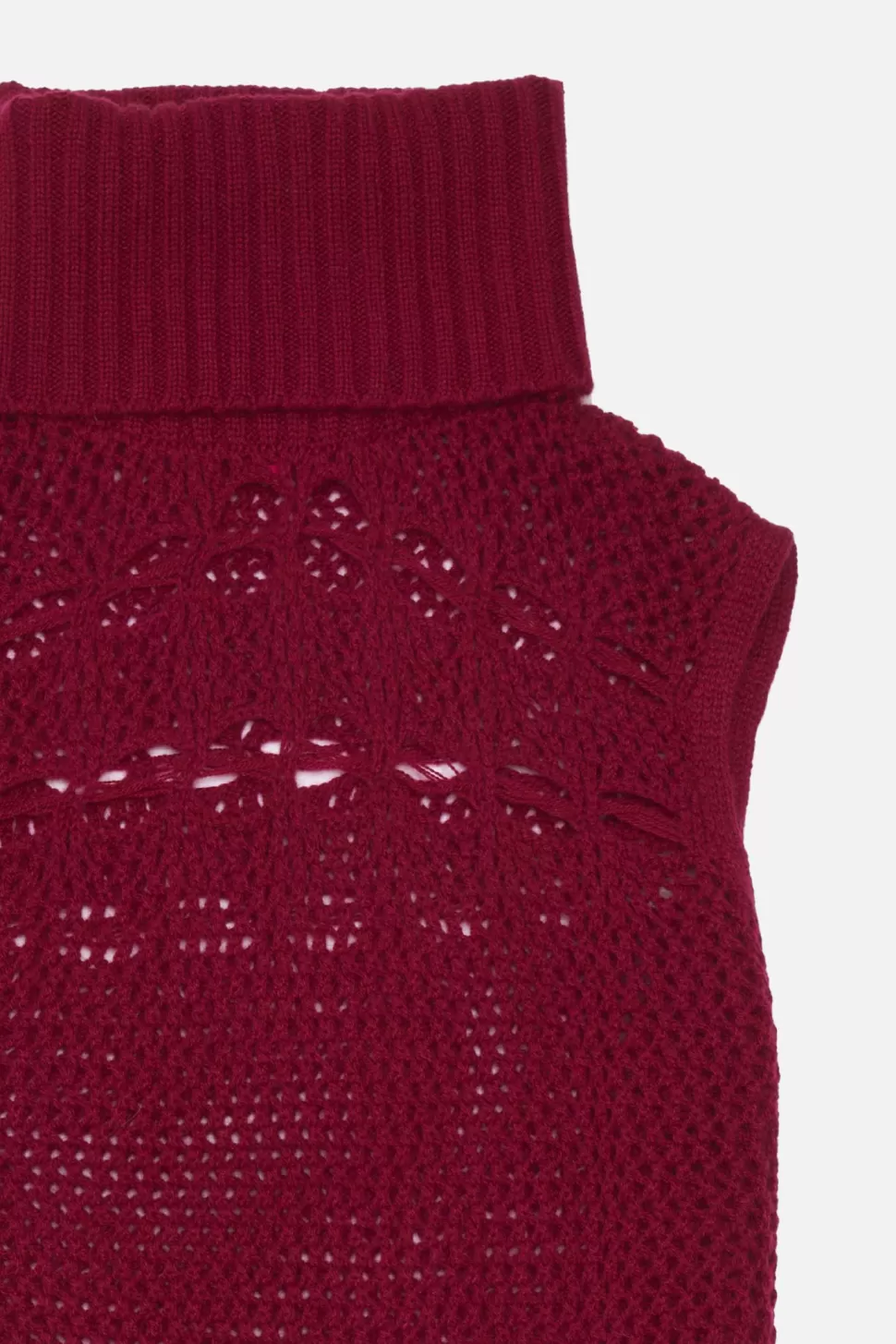 The Elder Statesman Hr Turtleneck Mini Dress Merlot Best