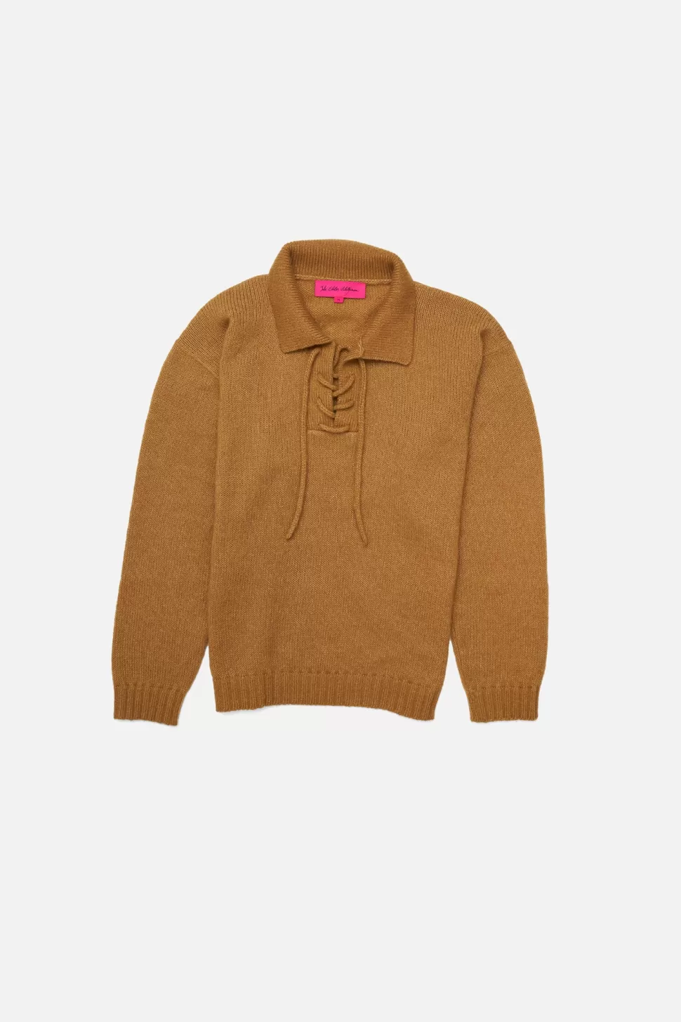 The Elder Statesman Nimbus Hockey Pullover LS Toffee Best