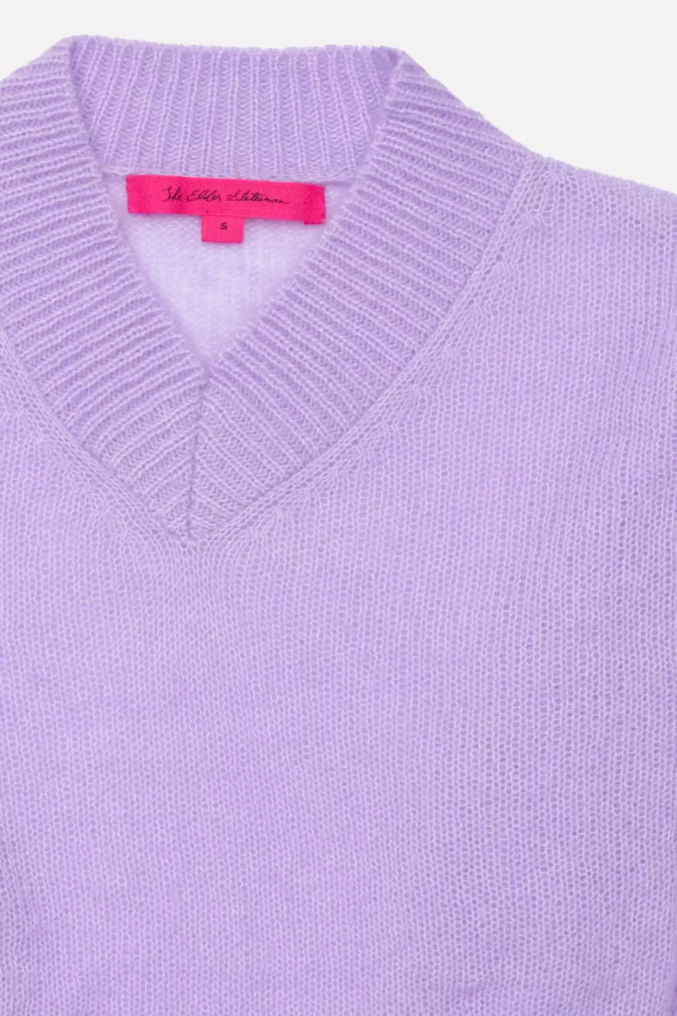 The Elder Statesman Nimbus Women's V-Neck Violet Best Sale