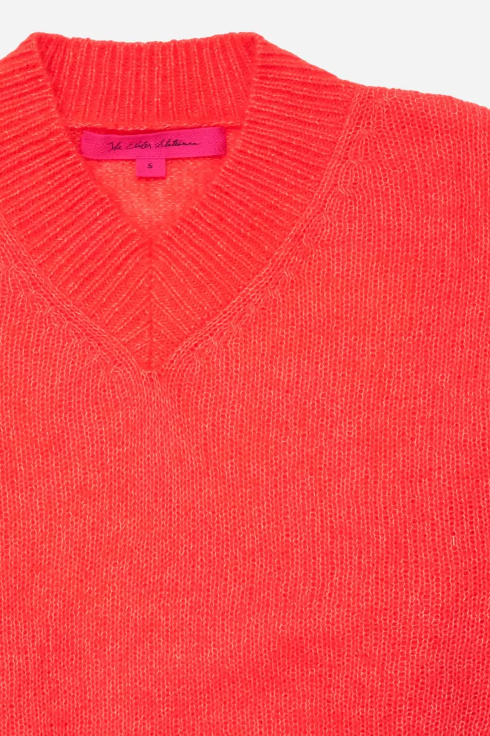 The Elder Statesman Nimbus Women's V-Neck Neonred Best