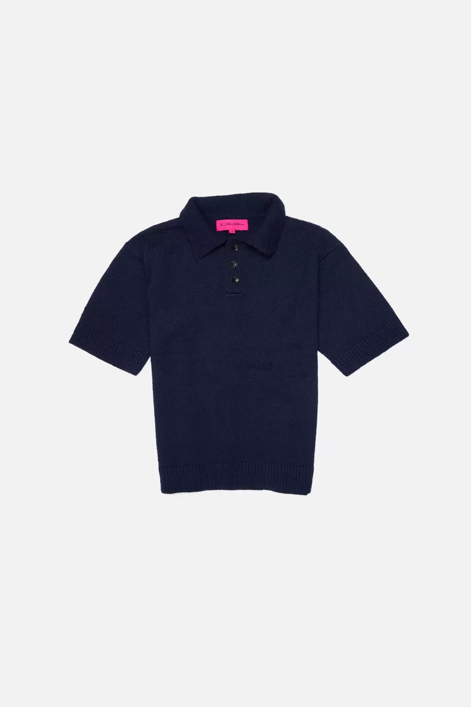 The Elder Statesman Nora Polo SS Navy Best