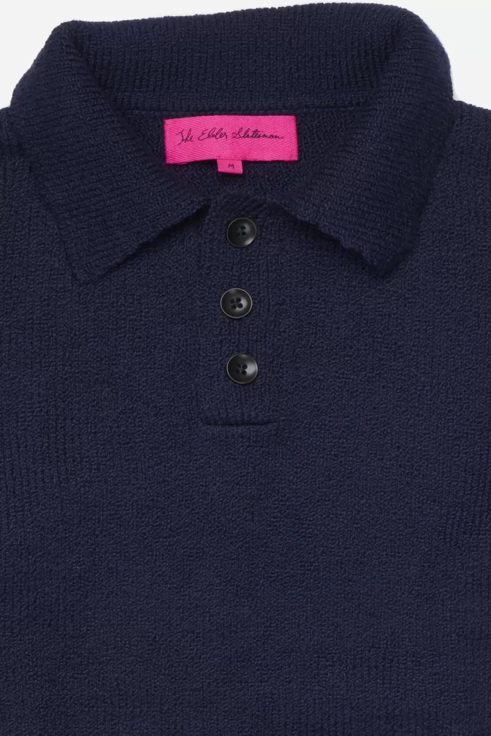 The Elder Statesman Nora Polo SS Navy Best