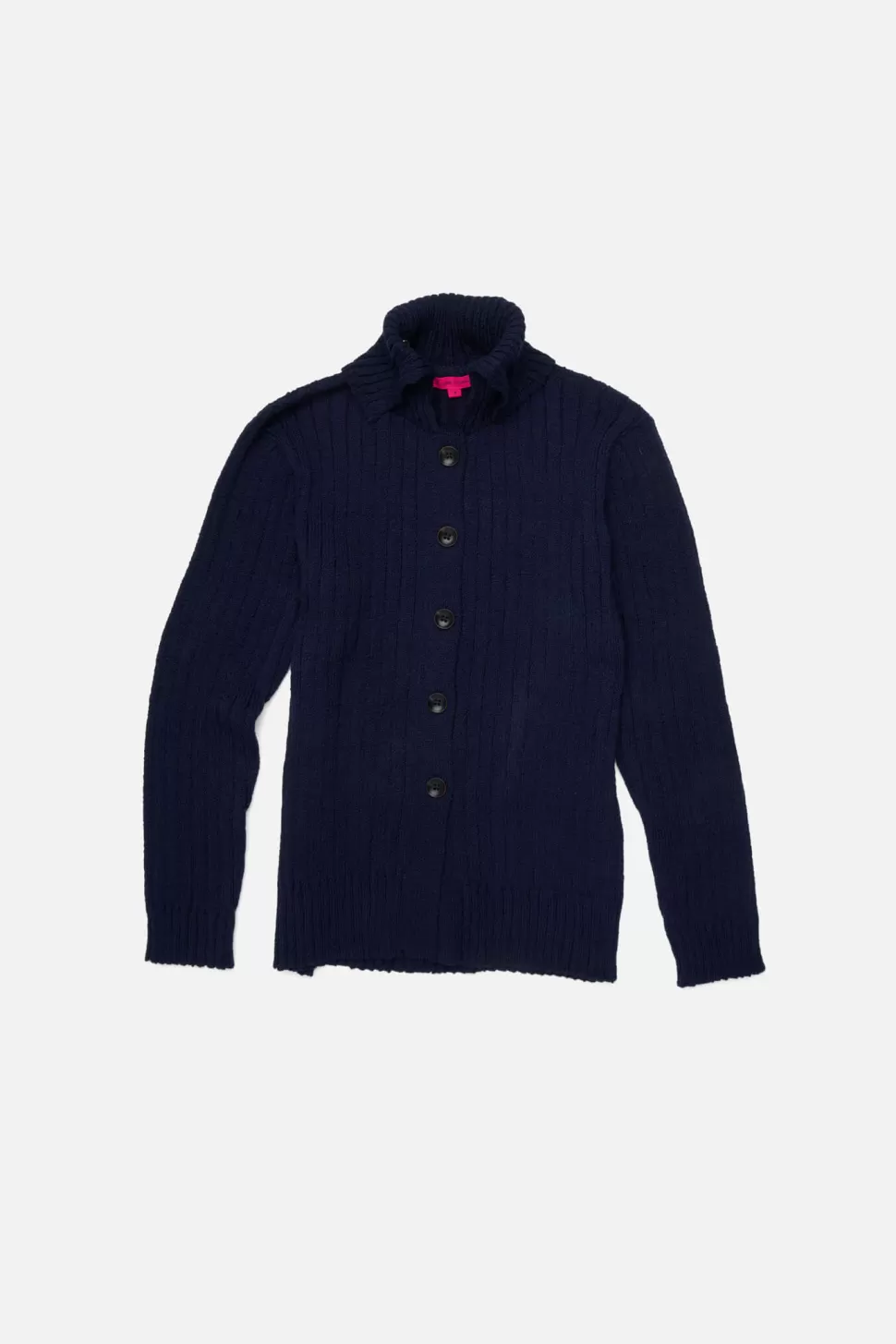 The Elder Statesman Nora Women's Collar Cardigan Navy Sale