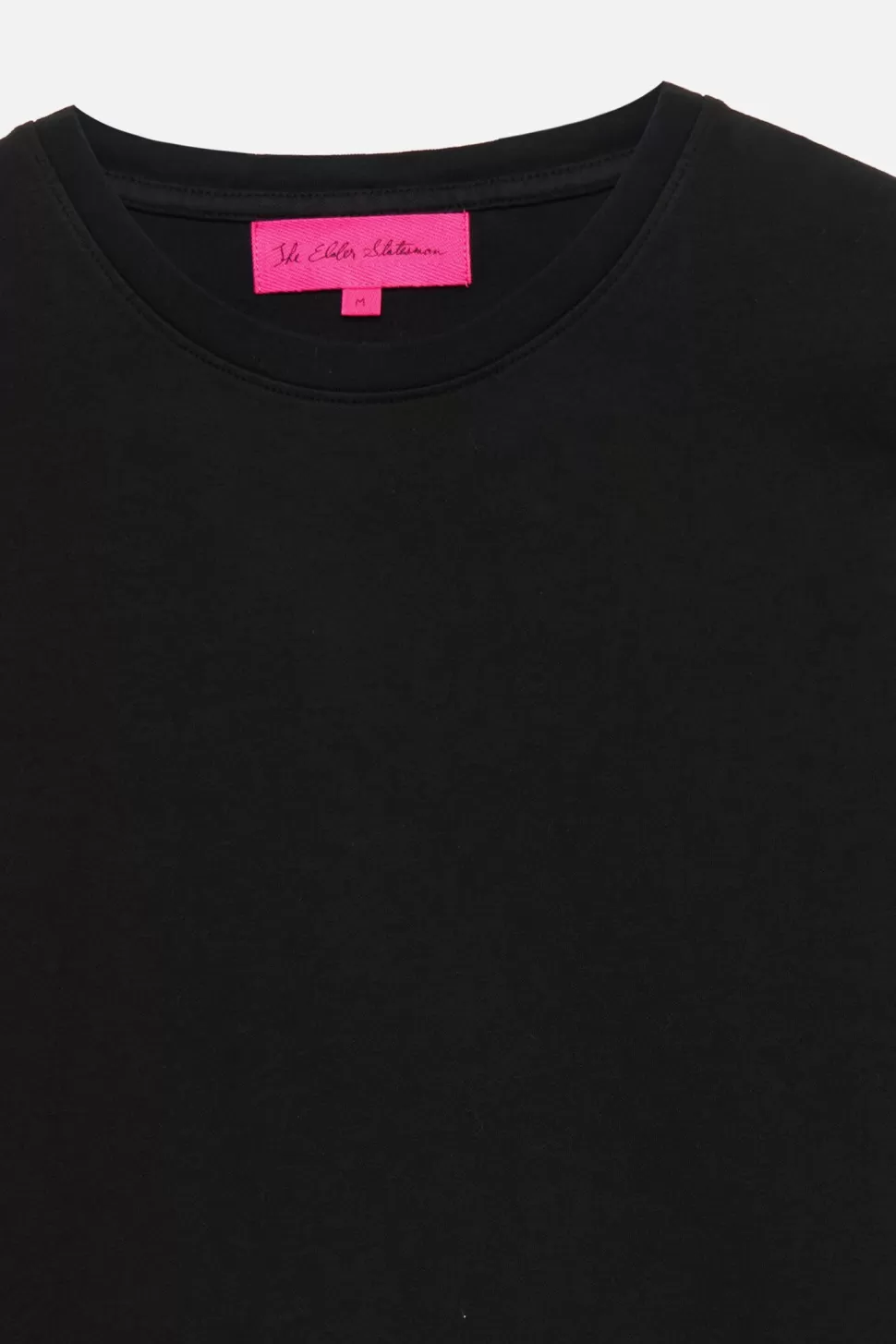 The Elder Statesman Pica Tee Black Shop