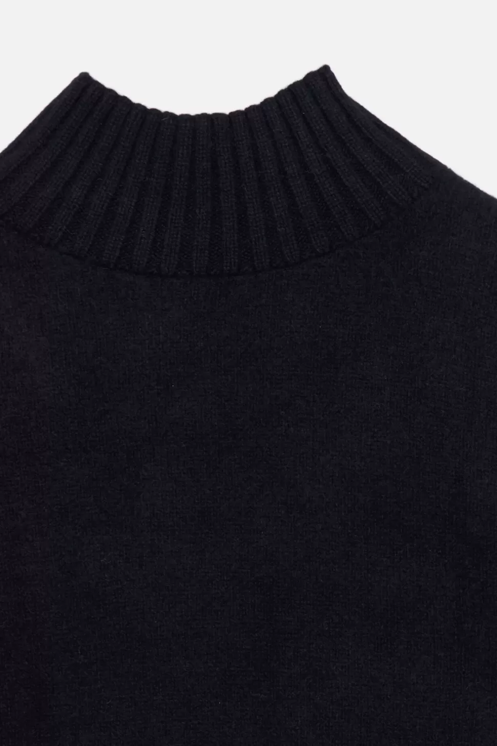 The Elder Statesman Relaxed Turtleneck Black Clearance