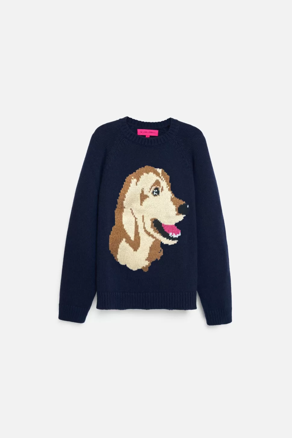 The Elder Statesman Retriever Raglan Crew Navy Cheap