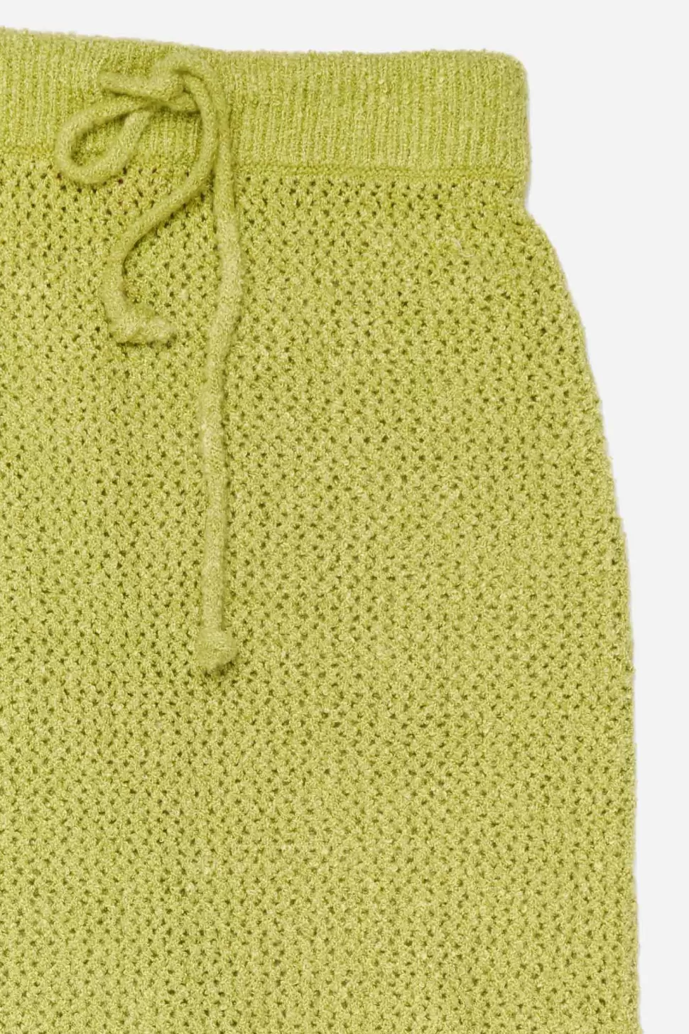 The Elder Statesman Selerino Net Skirt Wasabi Shop