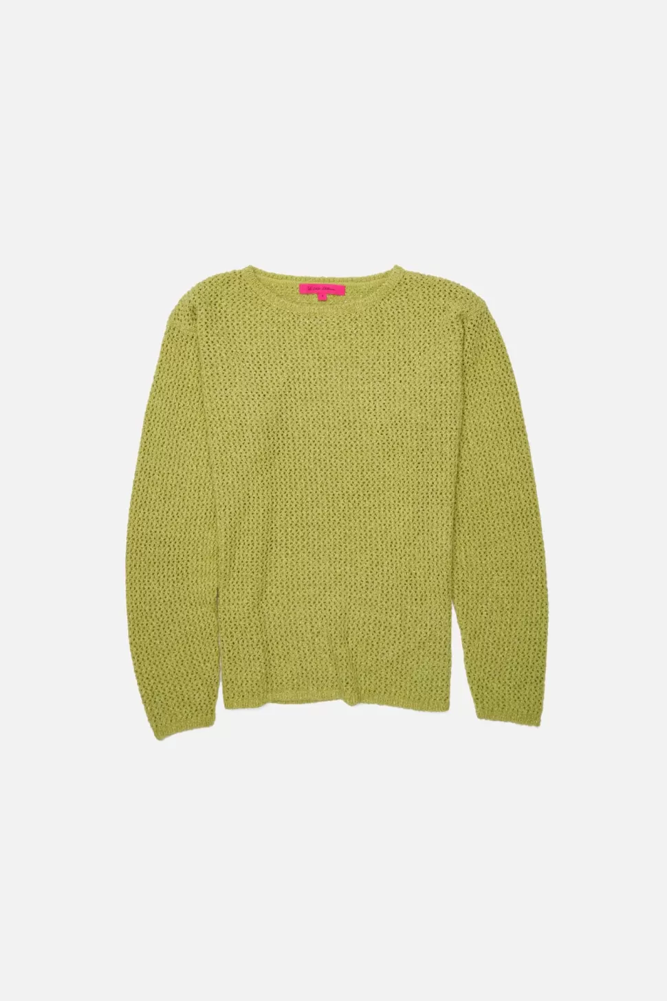 The Elder Statesman Selerino Net Women's Pullover Wasabi Hot