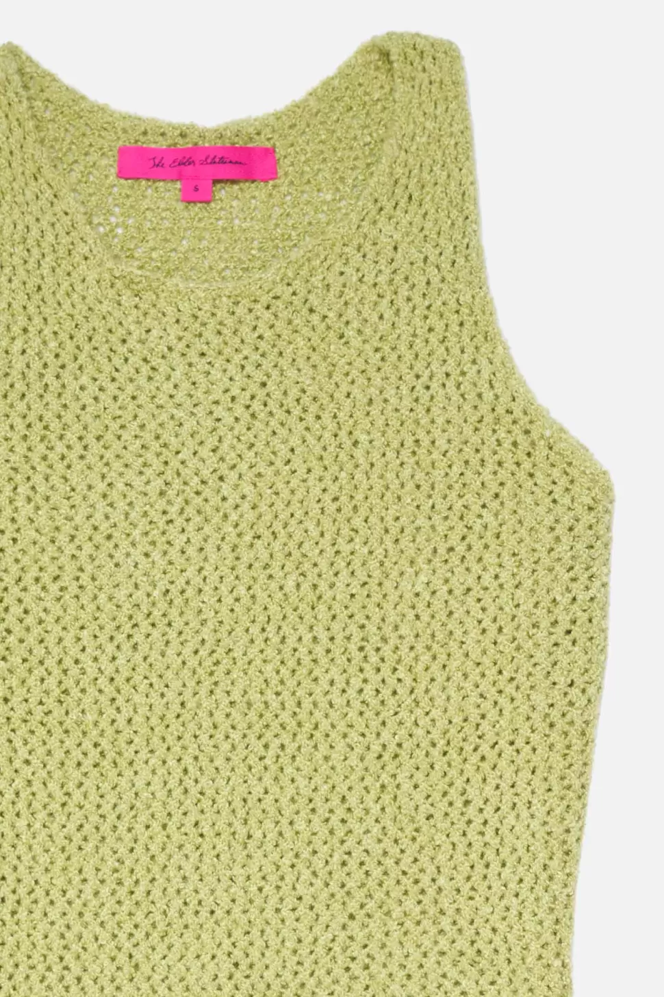 The Elder Statesman Sheath Mini Dress Wasabi Online