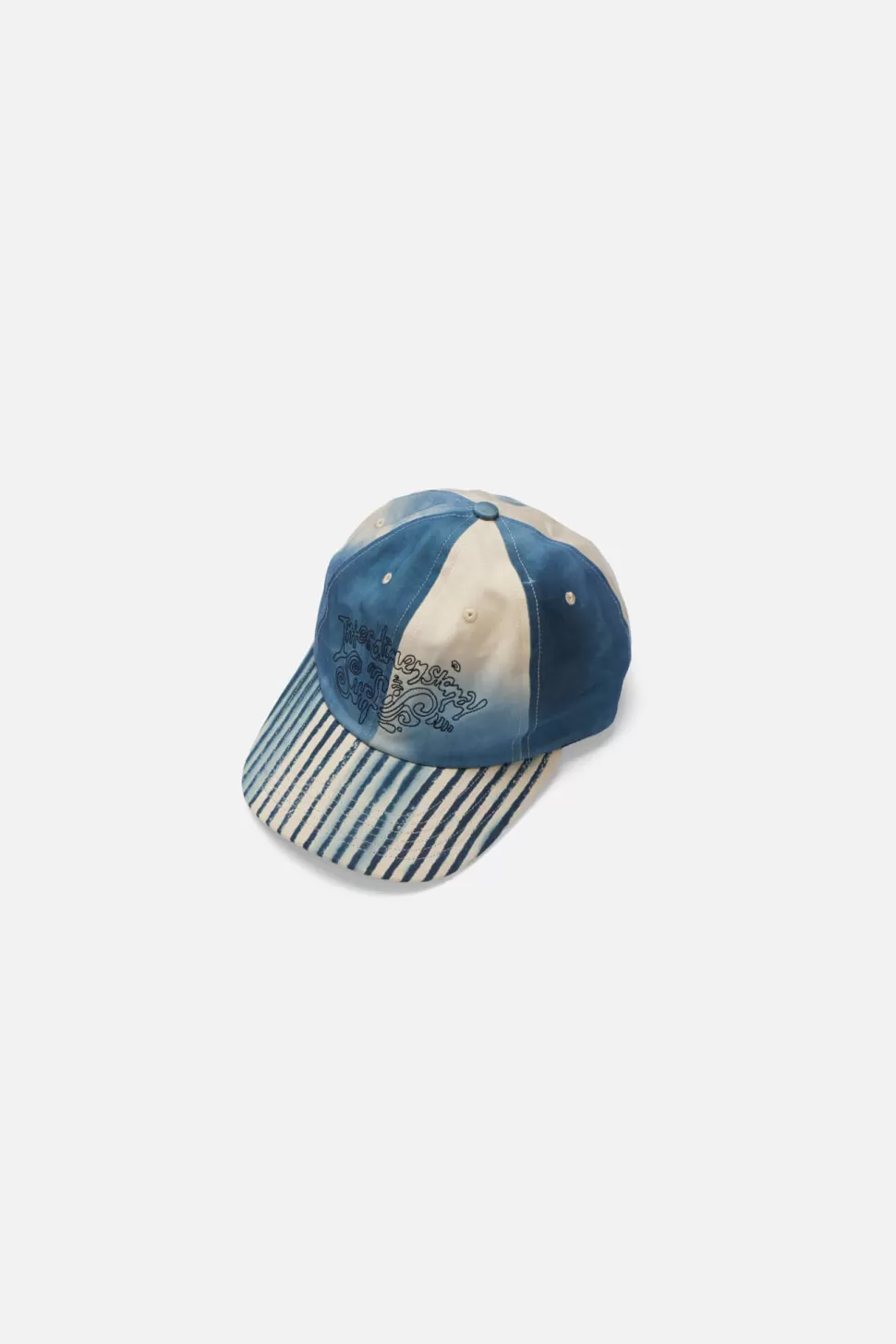 The Elder Statesman Silvano Dual Workwear Cap Khakiw/BlueMulti Discount