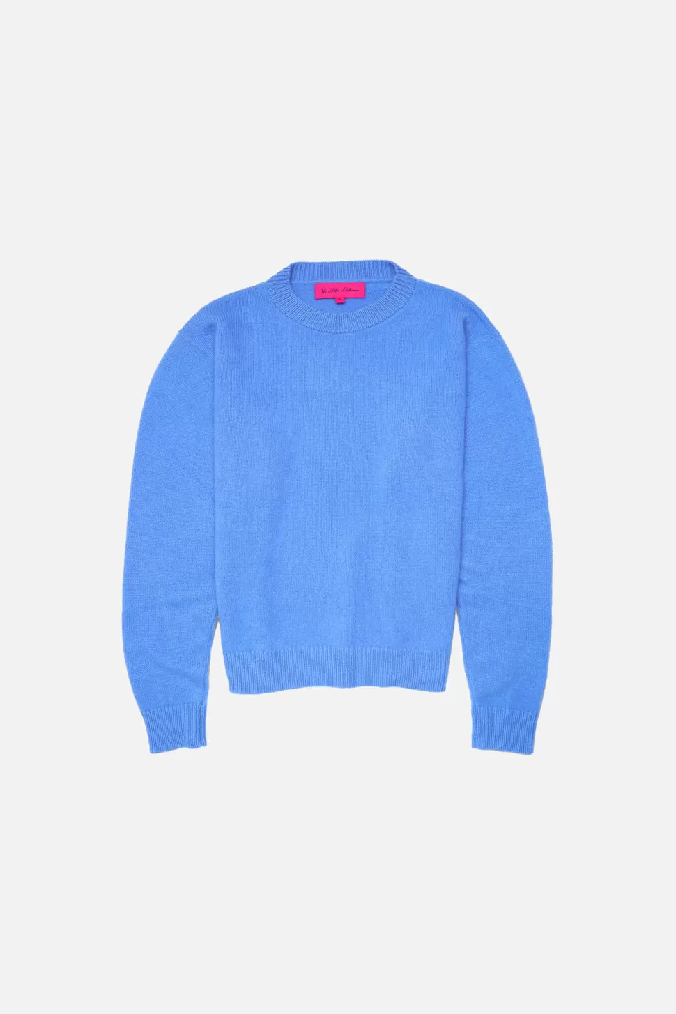 The Elder Statesman Simple Crew Periwinkle Store