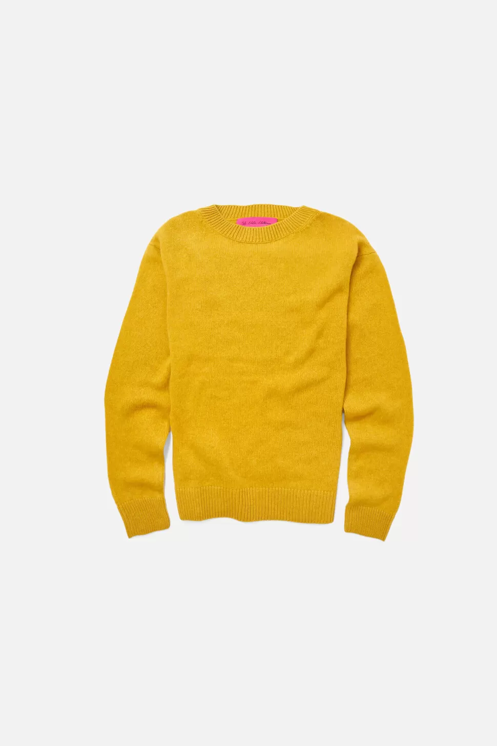 The Elder Statesman Simple Crew Yellow Best Sale