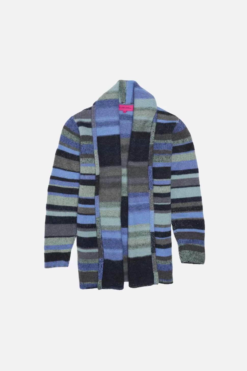 The Elder Statesman Stripe Italy Smoking Jacket CryptoBlue&BlackStripe Discount