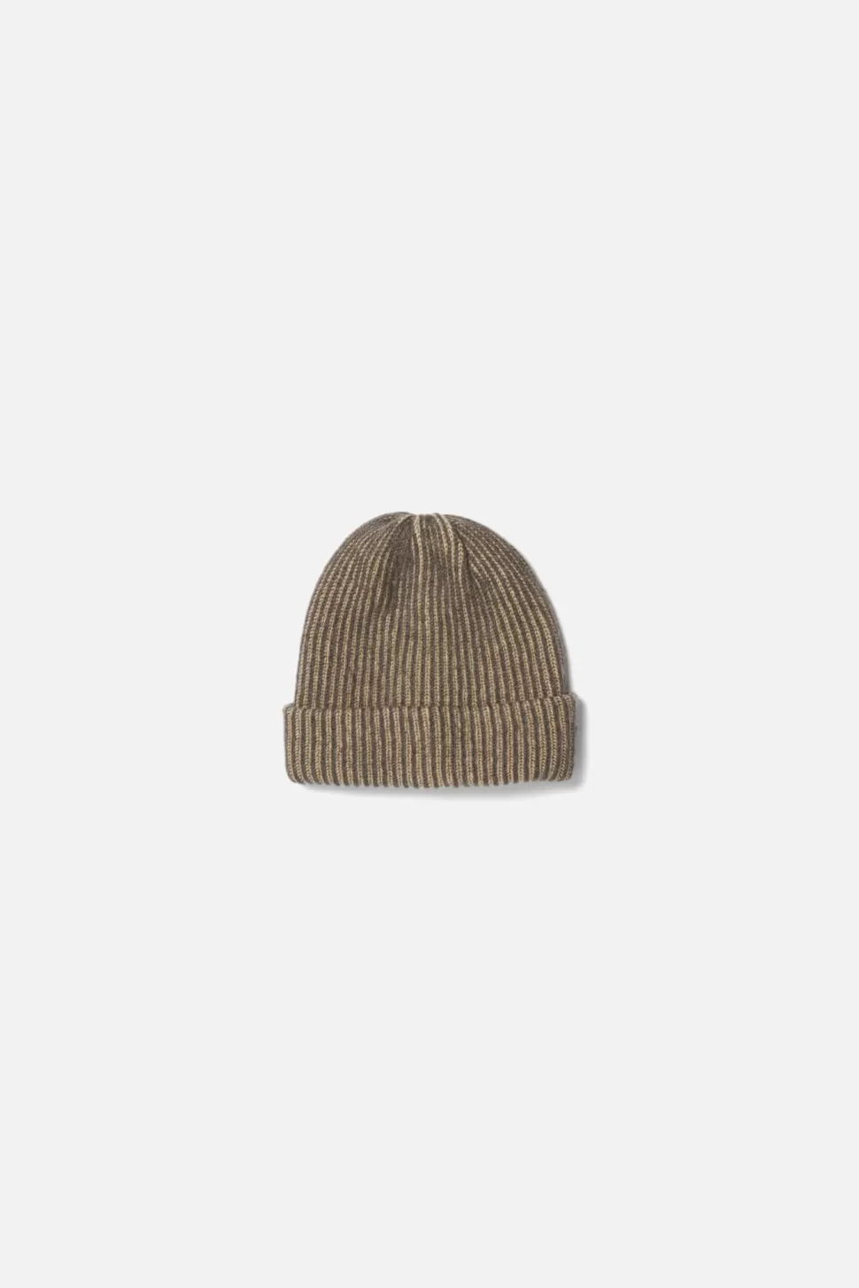 The Elder Statesman Stripe Watchman Cap Driftwood&Sahara Clearance