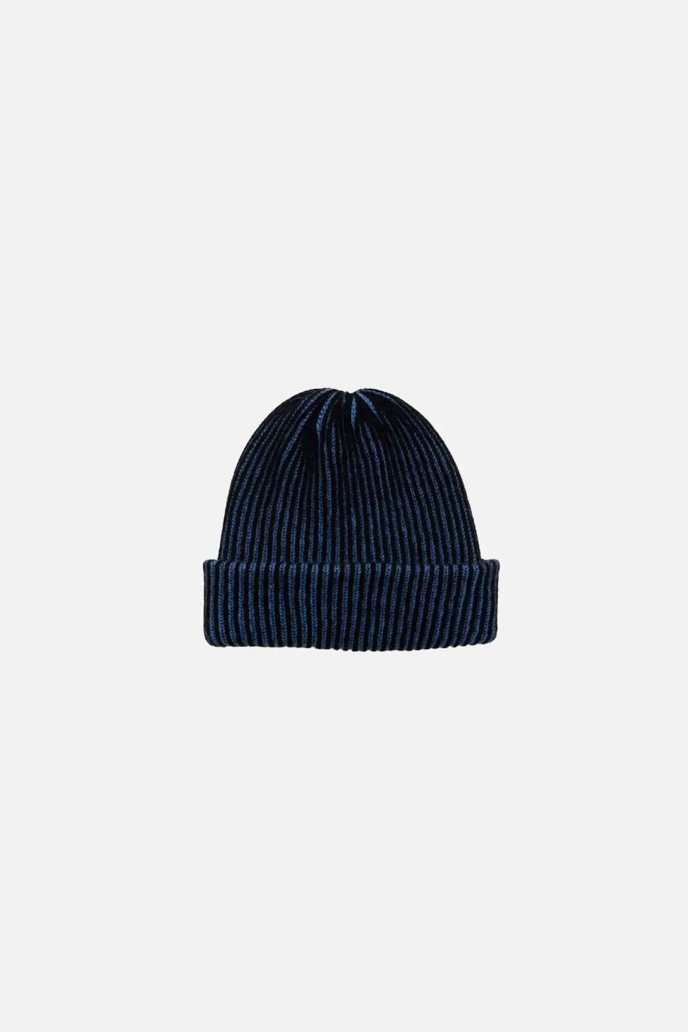 The Elder Statesman Stripe Watchman Cap Blue-Black&CryptoBlue Shop