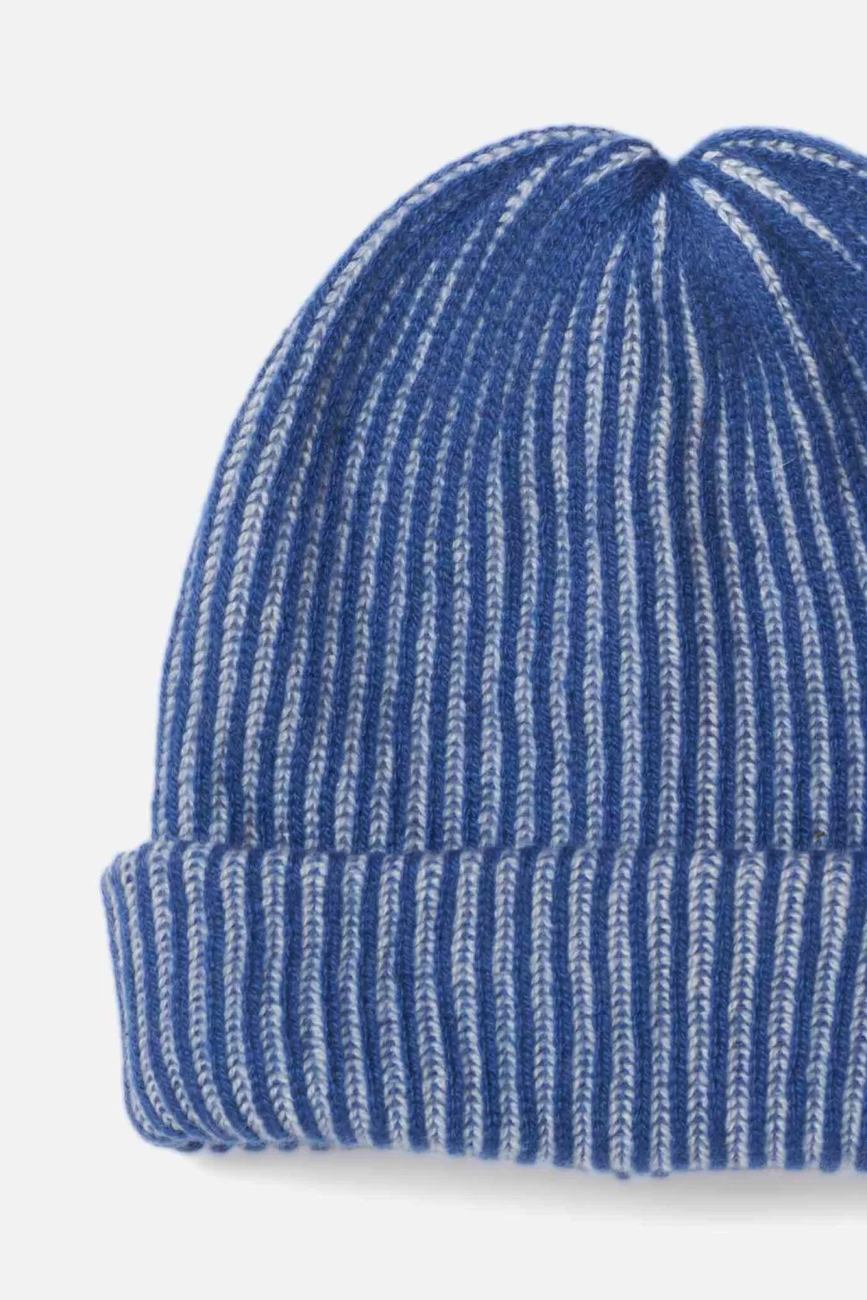 The Elder Statesman Stripe Watchman Cap BlueJay&Bluebelle Clearance