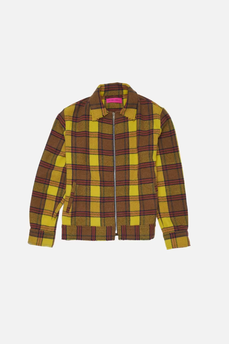 The Elder Statesman Sunshine Plaid Decon Jacket SunshinePlaid Best