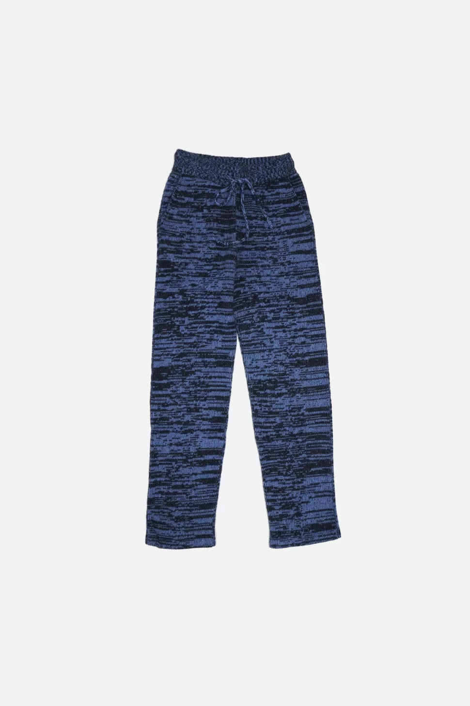 The Elder Statesman Twisted Lounge Pant Blue-Black&CryptoBlue Clearance