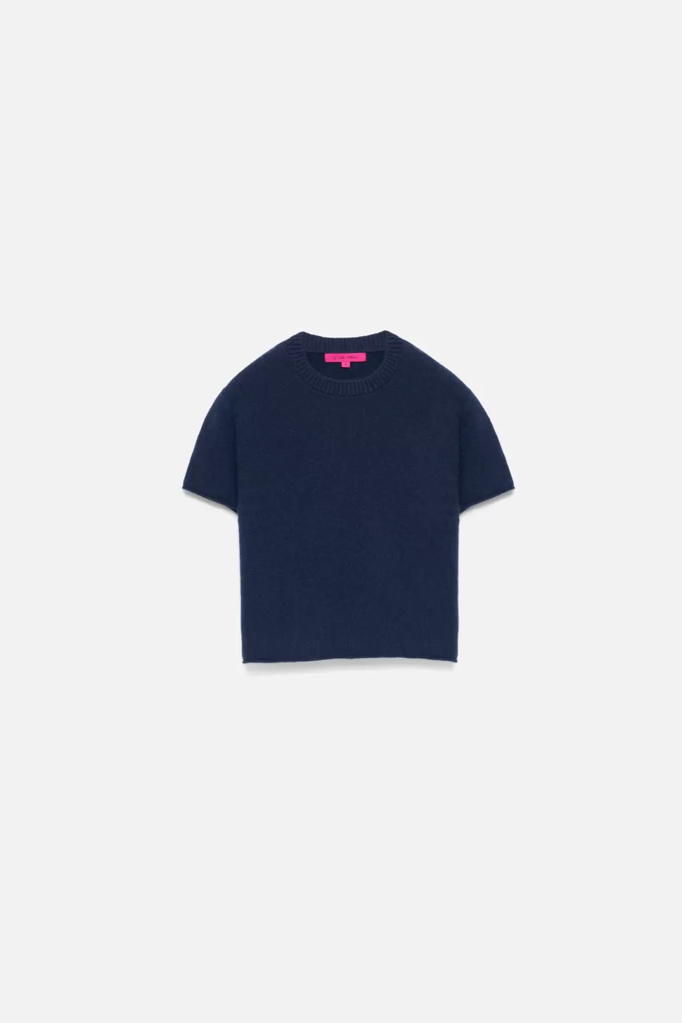 The Elder Statesman Women's Cashmere Tee Navy Best