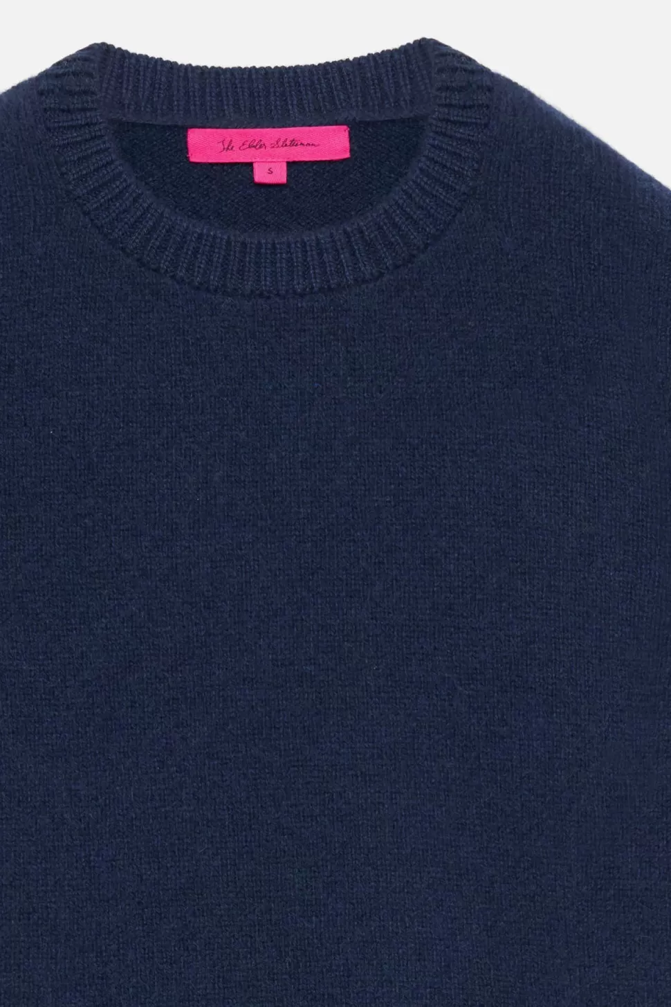 The Elder Statesman Women's Cashmere Tee Navy Best