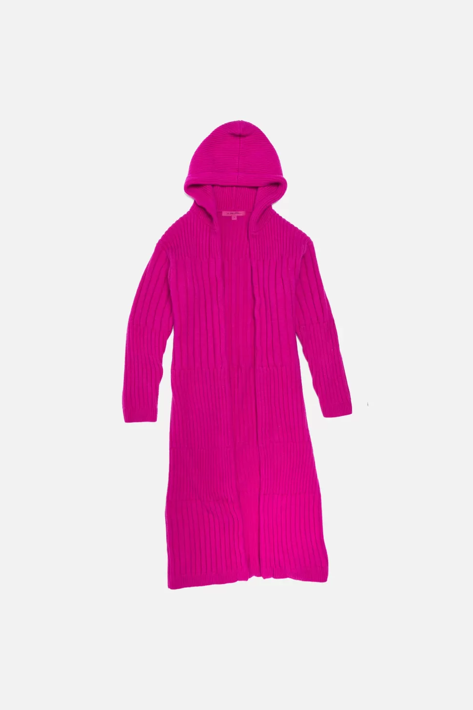 The Elder Statesman Women's Hooded Wrap Coat ElectricPink Outlet