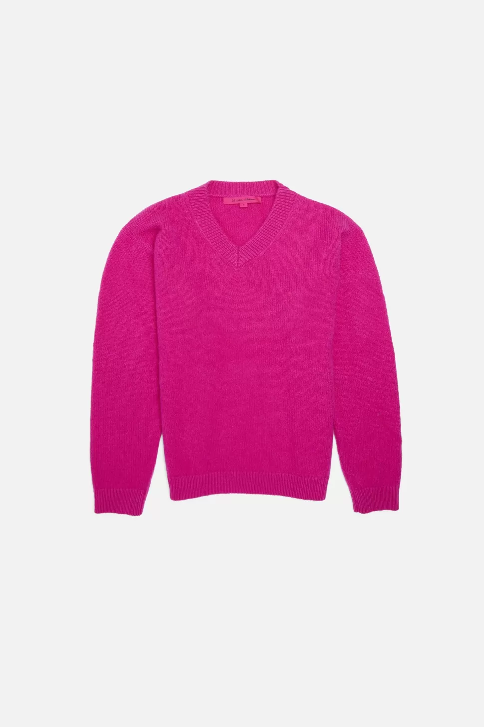 The Elder Statesman Women's Monterey V-Neck ElectricPink Outlet