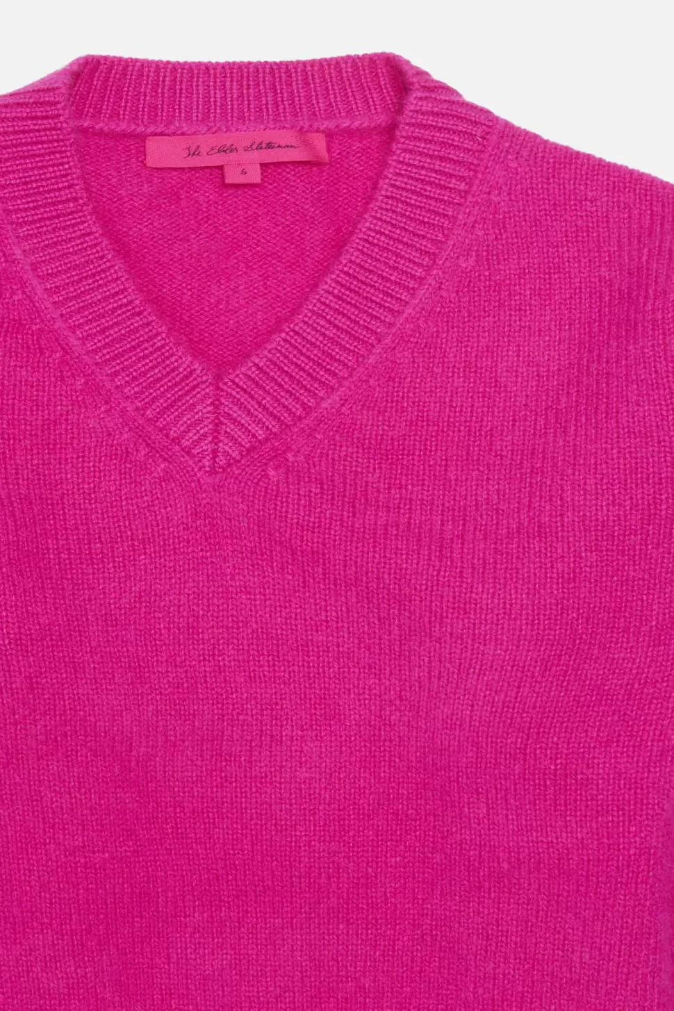 The Elder Statesman Women's Monterey V-Neck ElectricPink Outlet