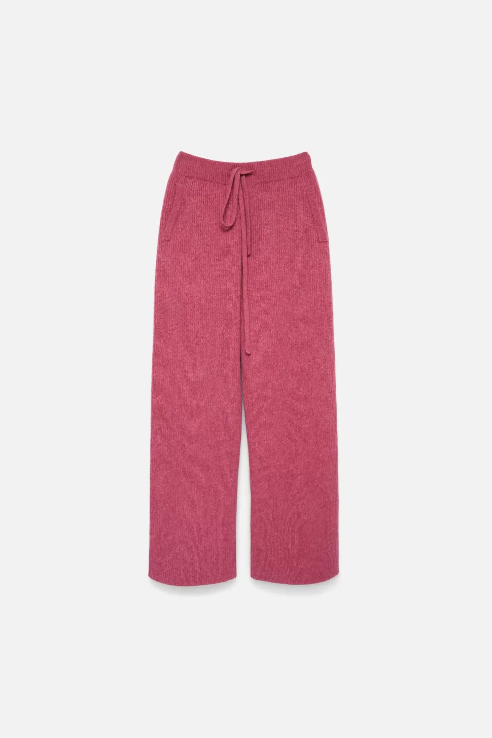 The Elder Statesman Women's Ribbed Lounge Pant Mulberry Flash Sale