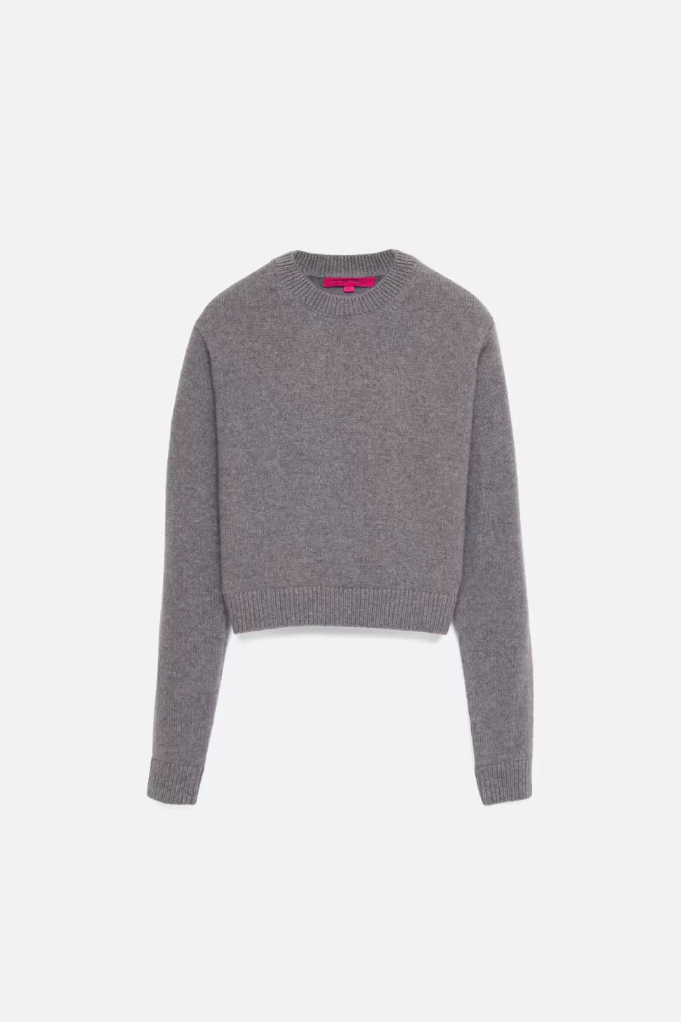 The Elder Statesman Women's Simple Crew LightGrey Shop