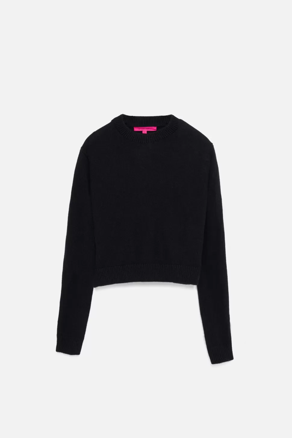 The Elder Statesman Women's Simple Crew Black Sale