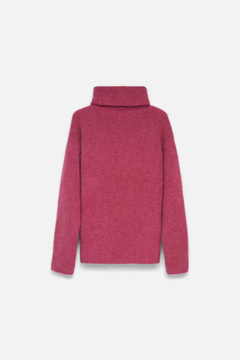 The Elder Statesman Women's Slouchy Turtleneck Mulberry Best Sale