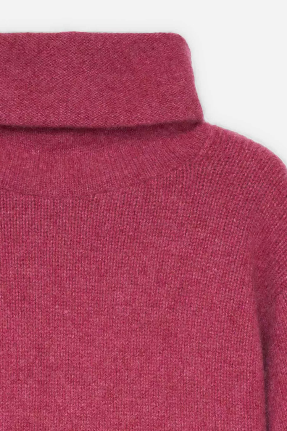 The Elder Statesman Women's Slouchy Turtleneck Mulberry Best Sale