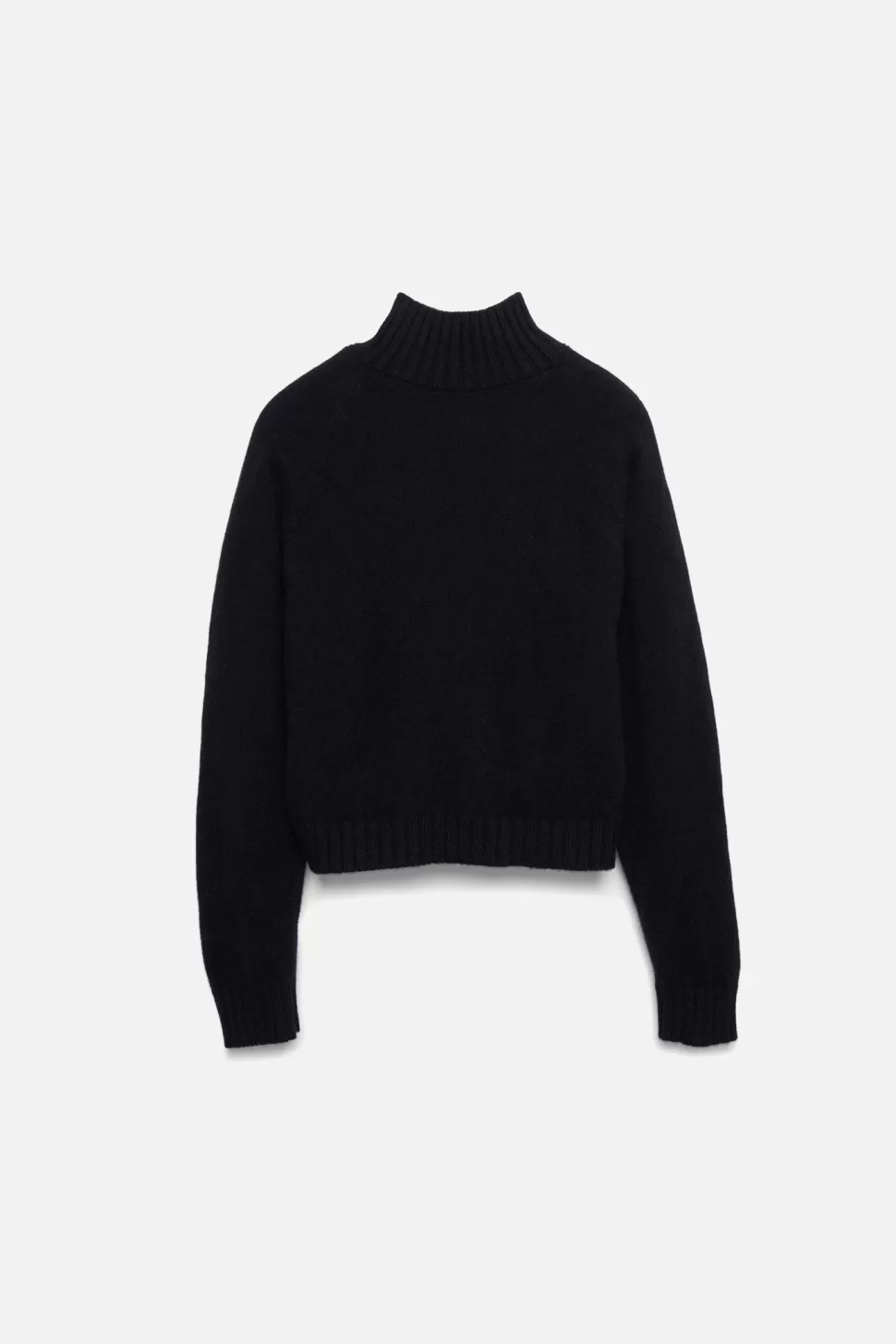 The Elder Statesman Women's Turtleneck Black Hot