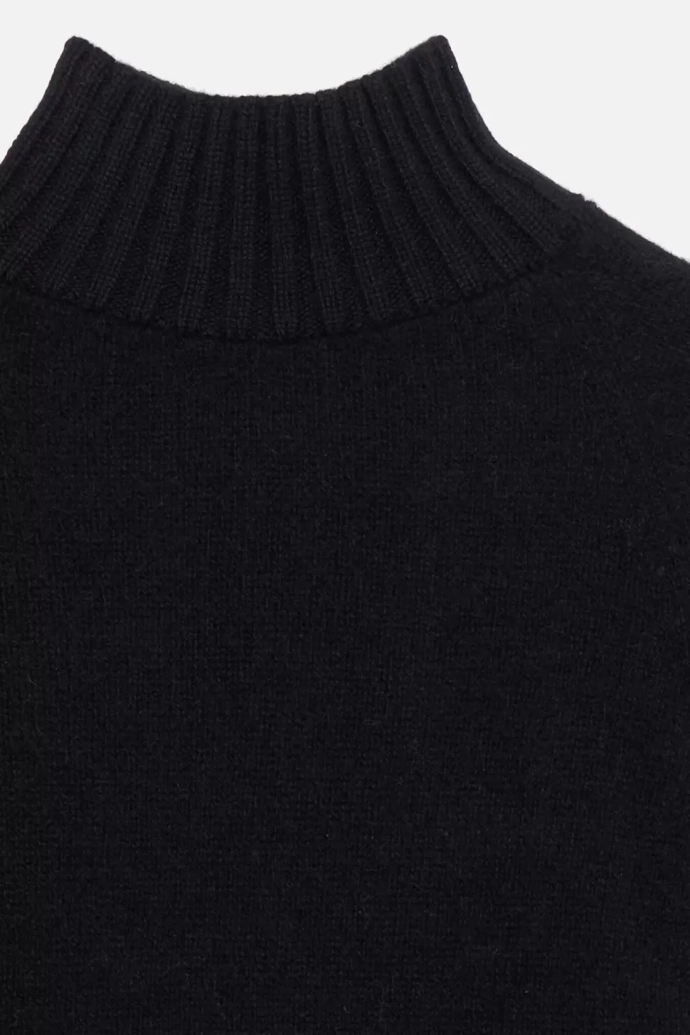 The Elder Statesman Women's Turtleneck Black Hot