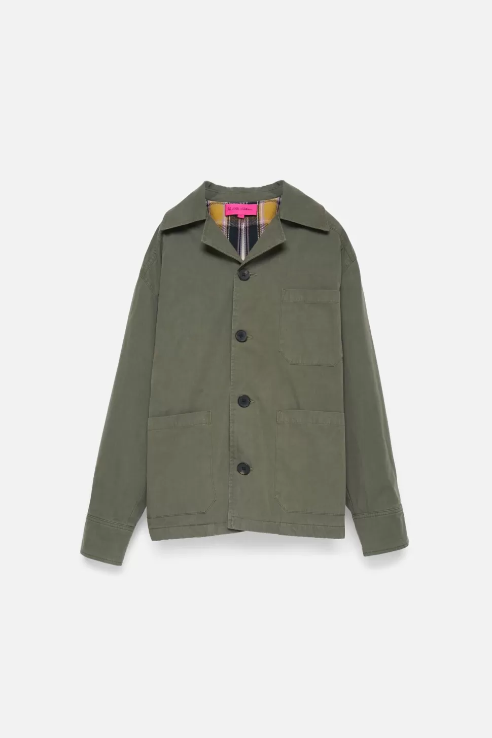 The Elder Statesman Workwear Chore Coat NewOlive Flash Sale