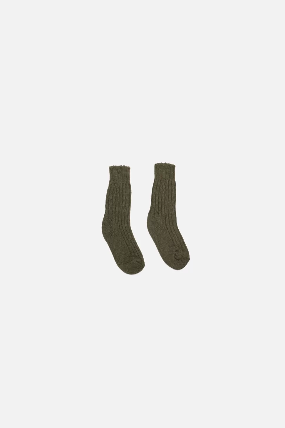 The Elder Statesman Yosemite Socks Olive Cheap